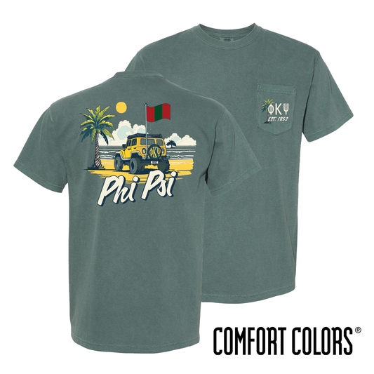 New! Phi Psi Coastal Cruiser Short Sleeve Tee