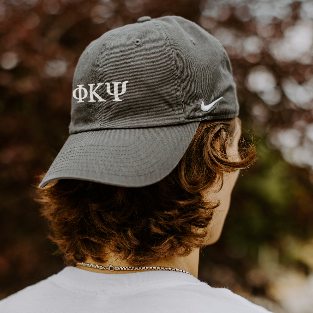 Phi Psi Nike Heritage Hat With Greek Letters