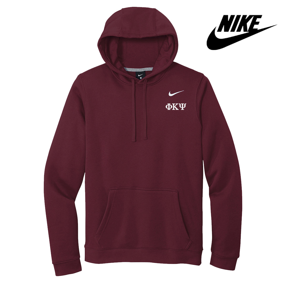 Maroon nike hoodie discount womens